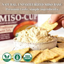 Load image into Gallery viewer, Organic Instant Miso Soup Packets with Tofu - Vegan &amp; Gluten-Free, 12 Pack