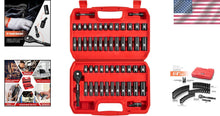 Load image into Gallery viewer, Durable 52-PC Impact Socket Set with 72-Tooth Ratchet - Ideal for DIY Projects