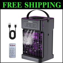 Load image into Gallery viewer, Lightweight Portable AC Unit with Timer and Remote Control for Easy Cooling