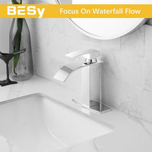 Load image into Gallery viewer, Polished Chrome RV Vanity Faucet - Tarnish Resistant with Flexible Installation