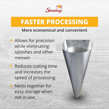 Load image into Gallery viewer, Multi-Size Poultry Processing Cone - Safe Hemmed Edges for Fast Slaughtering