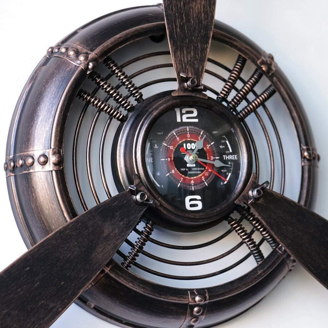 Aviation-Inspired Propeller Wall Sculpture - Perfect for Living Room & Kitchen