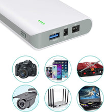 Load image into Gallery viewer, Lightweight Lithium-Ion Battery Pack with DC Output for Laptops and Cameras
