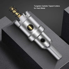 Load image into Gallery viewer, Robust Tungsten Carbide Tipped Hole Saw Drill Bit Set with Pilot Bits Included