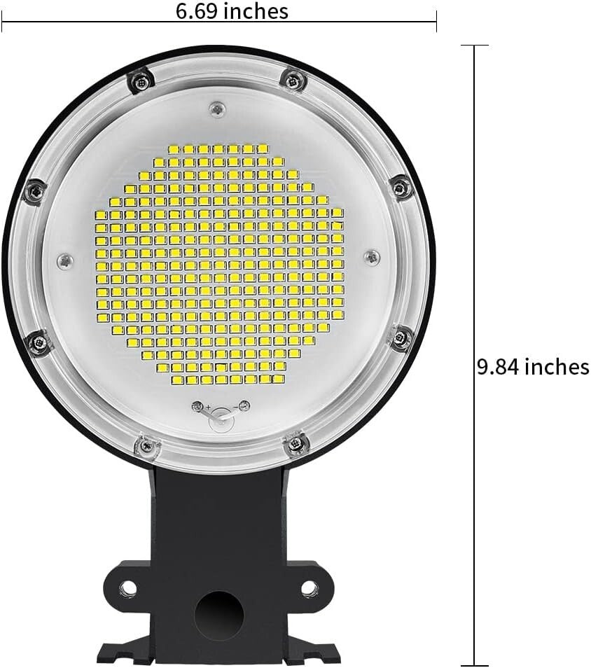 120W LED Outdoor Light with 18000 Lumens & Photocell Sensor - Waterproof Design