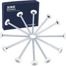 Load image into Gallery viewer, 12 Pack 2" Nylon Casters with 7" Stem - High Load &amp; Quiet Precision Bearings