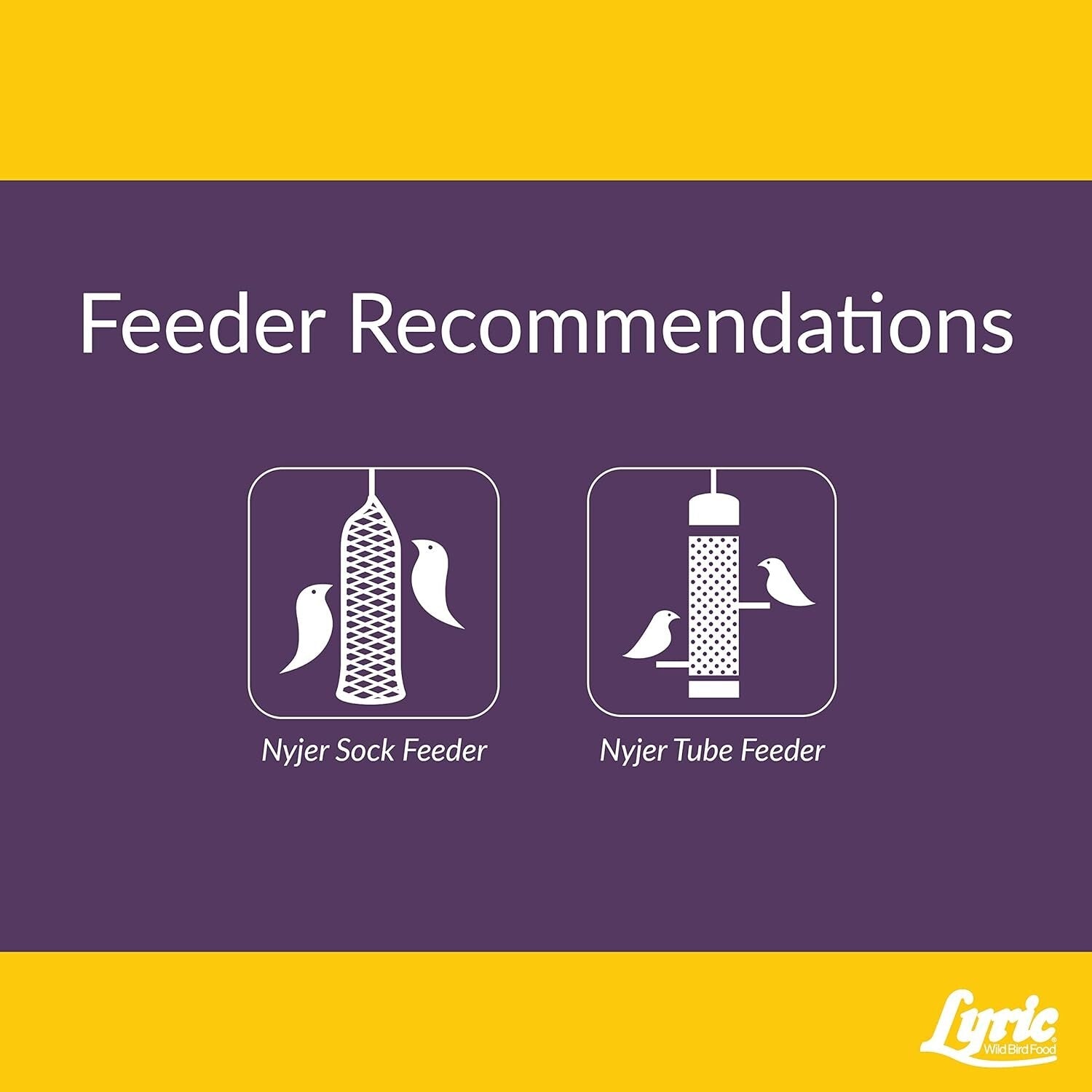 All-Natural Small Songbird Seed Mix for Feeding Wild Finches - 20 lb. Pack