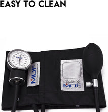Load image into Gallery viewer, Portable Aneroid Blood Pressure Monitor with Durable Cuff - For Pros &amp; Home Use