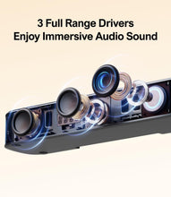 Load image into Gallery viewer, Premium 7.1ch Virtual Soundbar with 4 Adjustable Speakers for Enhanced Immersion