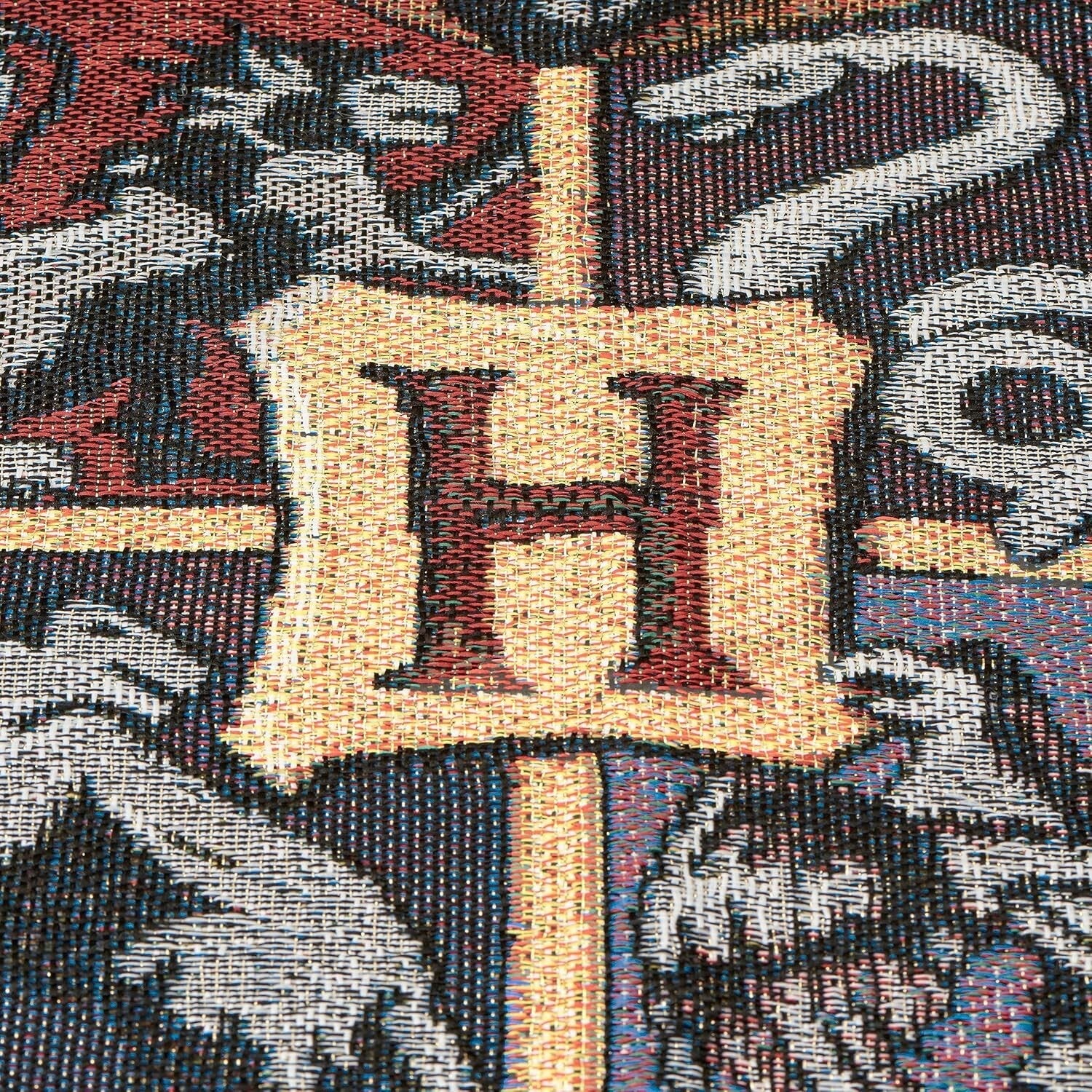 Officially Licensed 48x60 Harry Potter Throw Blanket - Vibrant Hogwarts Tapestry