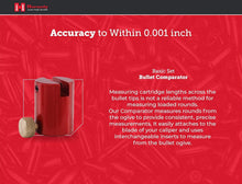 Load image into Gallery viewer, Reloading Essentials: Lock-N-Load Bullet Comparator with Interchangeable Inserts