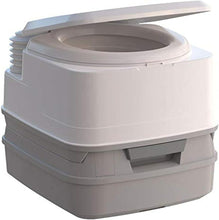 Load image into Gallery viewer, Elegant White 135 Floor-Mounted Portable Toilet – Ideal for RVs, Boats, and Vans