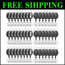 Load image into Gallery viewer, Retractable Badge Reel Set – 50 Durable Holders with Easy Clip &amp; Key Ring Access