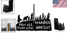 Load image into Gallery viewer, Unique Decorative Bookends in Sturdy Steel - Ideal for Home &amp; Office Decor
