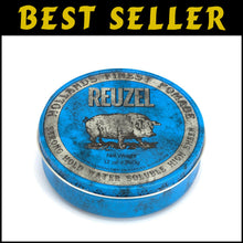 Load image into Gallery viewer, High Shine Blue Pomade for All Hair Types - Long Lasting, Easy to Wash Out