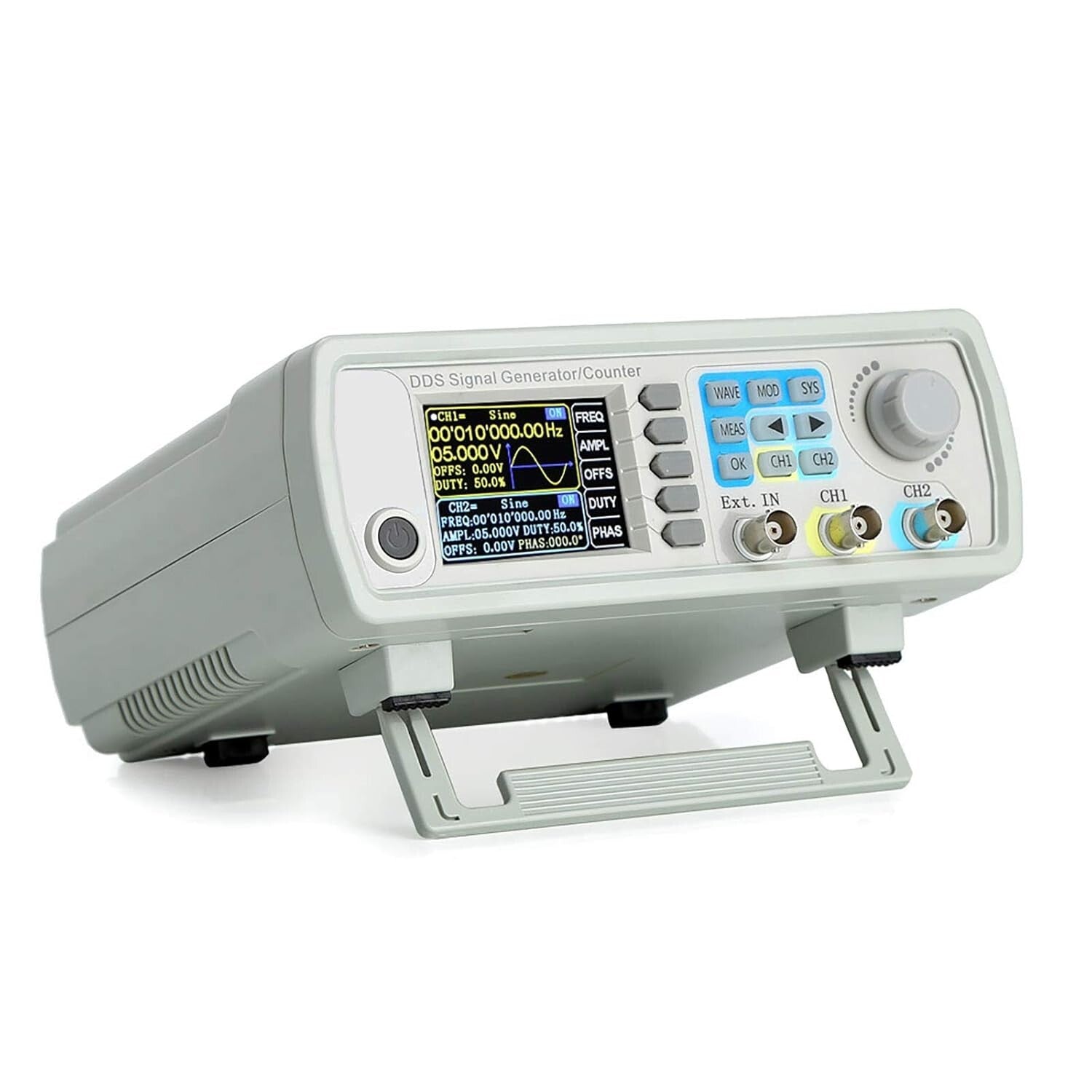 200MSa/s Arbitrary Waveform Generator with Frequency Meter – 99 User Settings