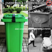 Load image into Gallery viewer, Effective Double Claw Design Trash Can Locks – Universal Fit for 28-96 Gallons