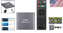 Load image into Gallery viewer, Ultra HD 4K Media Player with Dual USB &amp; Optical Output for Home Theater