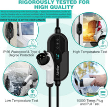 Load image into Gallery viewer, High-Speed Level 2 32Amp EV Charger with NEMA 14-50 Plug - 25ft Cable Included