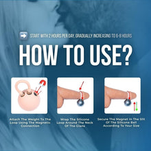 Load image into Gallery viewer, Innovative Silicone Penis Hanger with Adjustable Tension for All Skill Levels