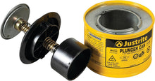 Load image into Gallery viewer, Compact Steel Plunger Can for Safe Solvent Dispensing - Yellow, FM Approved