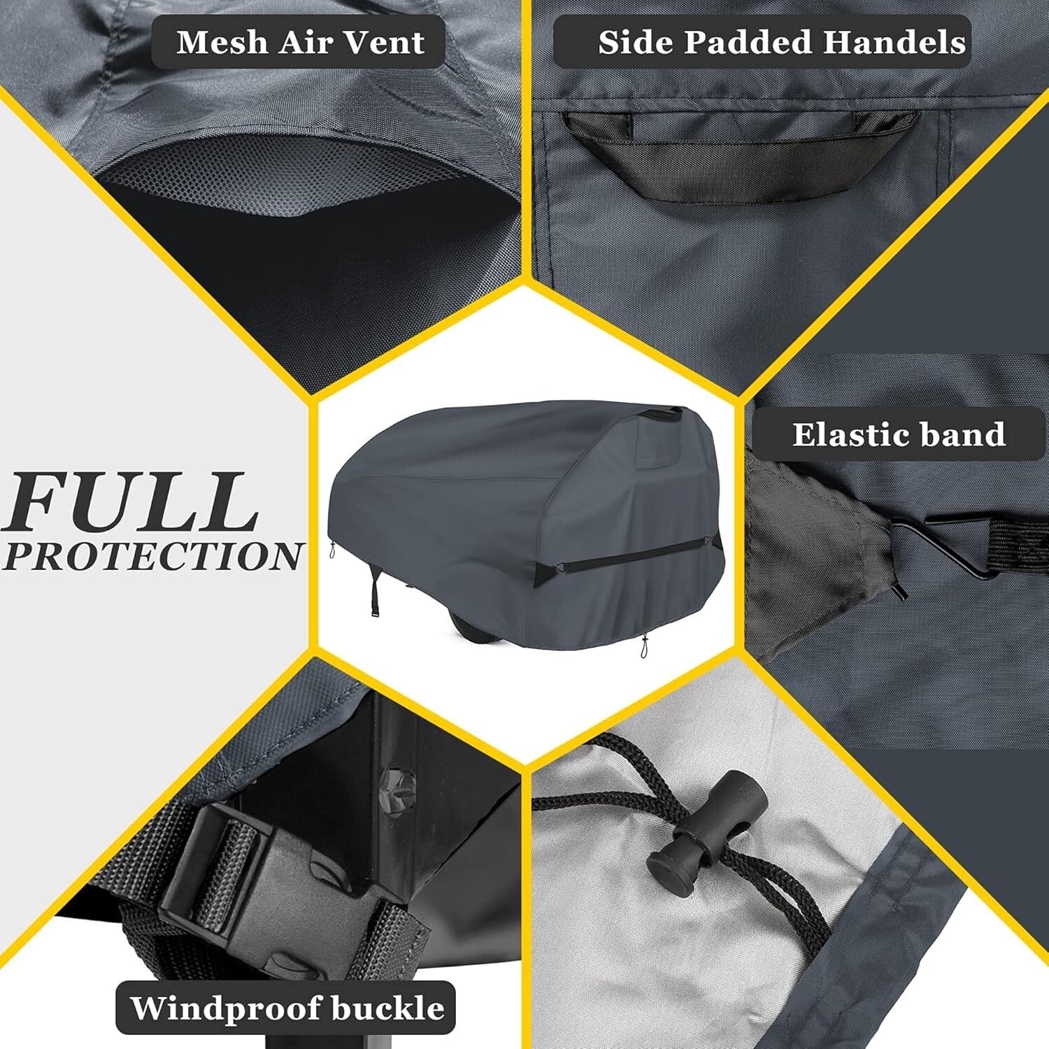 All-Weather Log Splitter Cover - Custom Fit for 83" x 45" x 39" Models