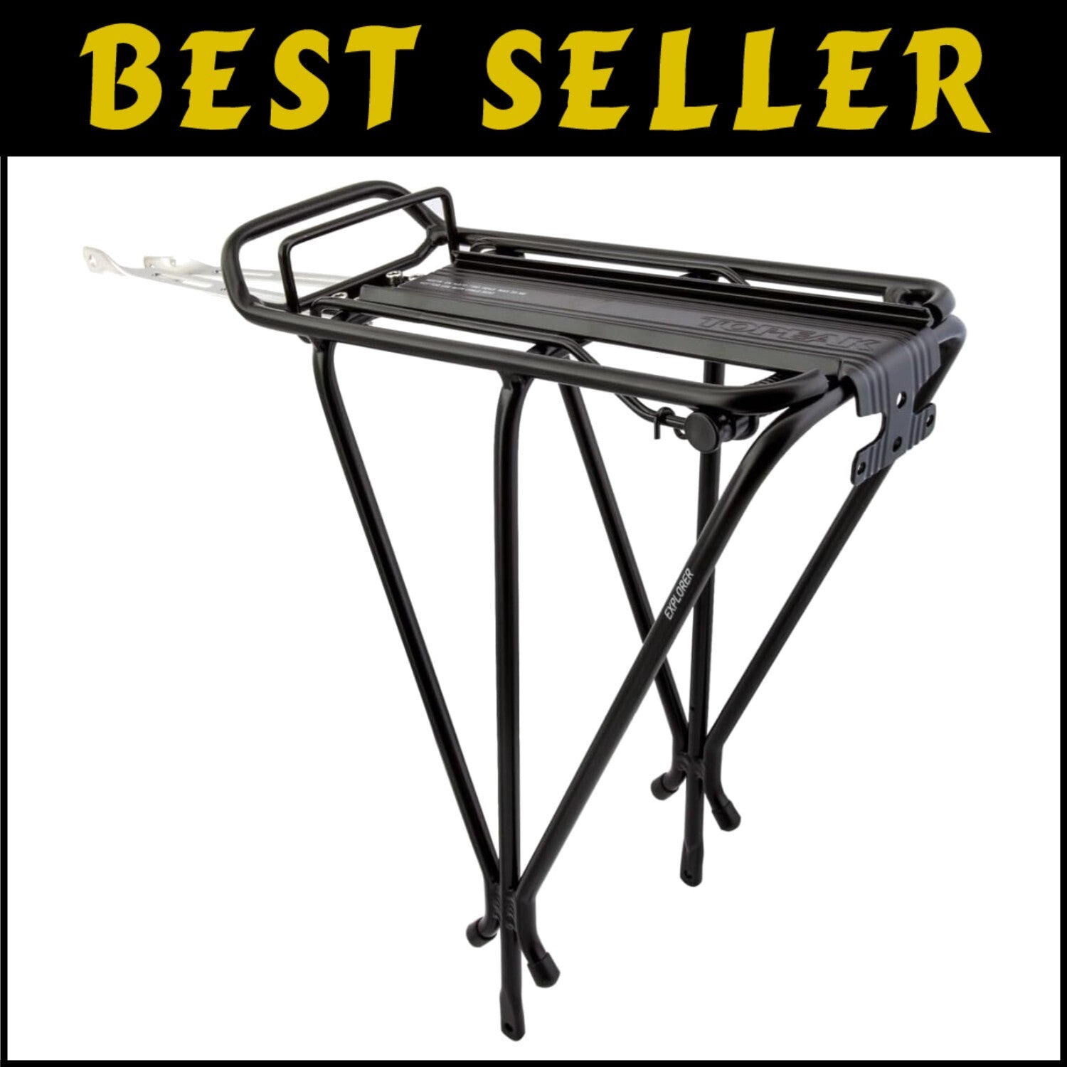 Heavy-Duty 6061 Aluminum Bike Rack - Portable & Adjustable, Fits 26/27.5/700C