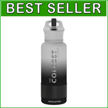 Load image into Gallery viewer, Coldest 32 oz Insulated Stainless Steel Bottle with Straw Lid - Hyperspace White