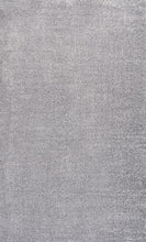 Load image into Gallery viewer, Modern Solid Grey Indoor Area Rug 4' x 6' - Low Pile, Stain Resistant &amp; Pet Safe