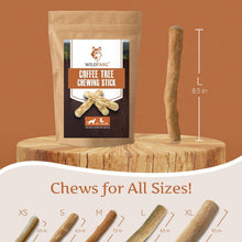 Load image into Gallery viewer, All-Natural Coffee Wood Chewing Toy Set of 3 - Promotes Healthy Chewing Habits