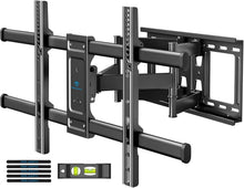 Load image into Gallery viewer, Full Motion TV Wall Mount for 37-82 Inch TVs - Tilt &amp; Swivel Articulating Design