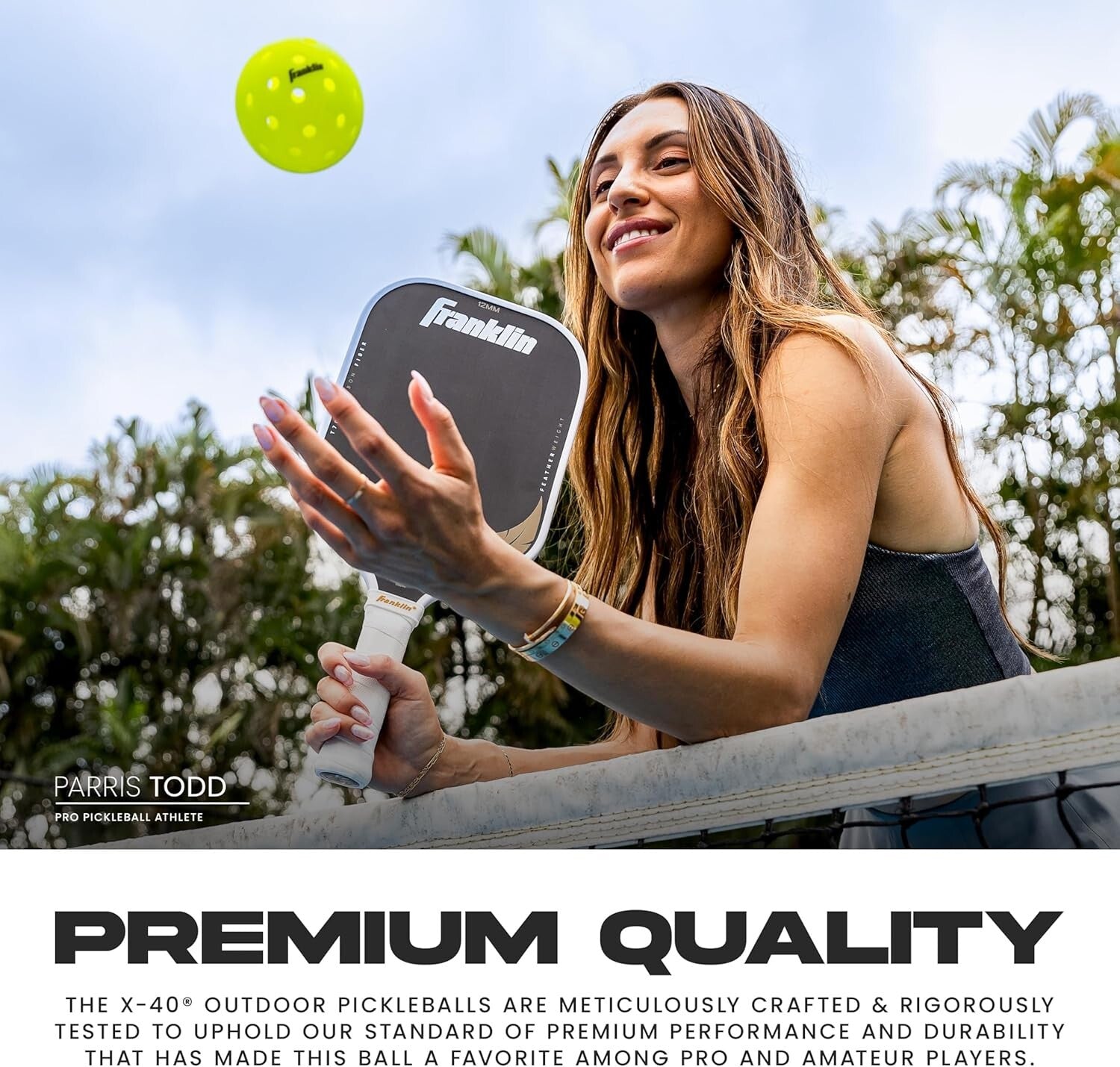 X-40 Official Pickleball – 36 Pack Bucket, USA Pickleball Approved Quality