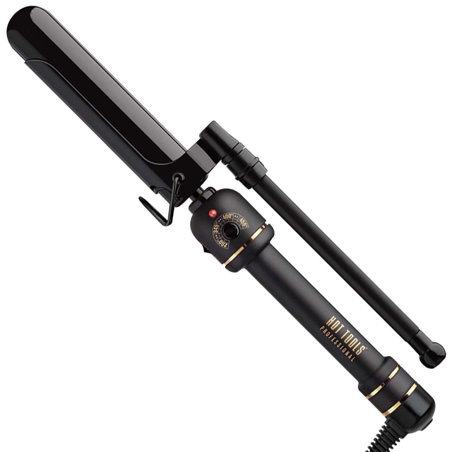 Professional Marcel Curling Iron 1-1/4” - Black Gold Technology for Sleek Styles