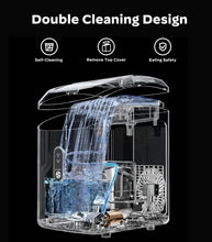 Load image into Gallery viewer, 33 lbs Nugget Ice Maker - Fast, Portable Ice Solution with Self-Cleaning Feature