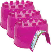Load image into Gallery viewer, Giant Pack of 3 Translucent Igloo Hideouts for Small Pets - Cozy and Durable