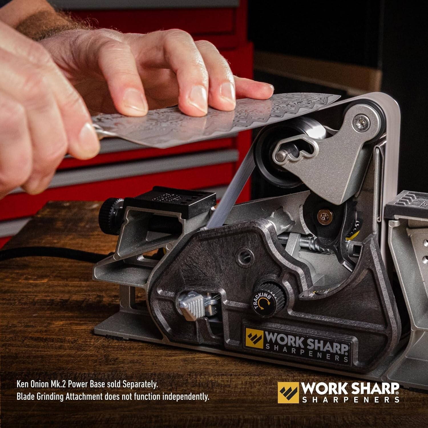 Adjustable Blade Grinder Attachment for Ken Onion MK.2: Custom Sharpening Tool