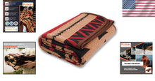 Load image into Gallery viewer, Versatile Merino Wool Outdoor Blanket - 87"x63" for Emergencies &amp; Comfort