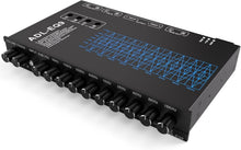 Load image into Gallery viewer, Adjustable 9-Band Car Equalizer with CD/AUX Input &amp; White Light Illumination
