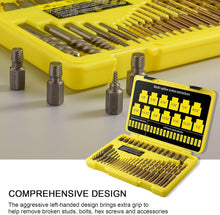 Load image into Gallery viewer, Durable 35-Piece Set - Easy Out Screw Extractors and Left Hand Drilling Solution