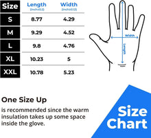 Load image into Gallery viewer, Large Leather Work Gloves for Winter - 2 Pairs with Puncture Resistance &amp; Warmth