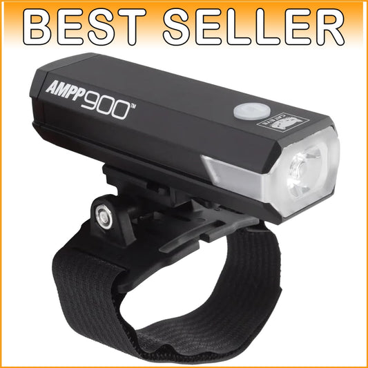 AMPP High-Power Bike Light with 5 Modes - Perfect for Day & Night Riding