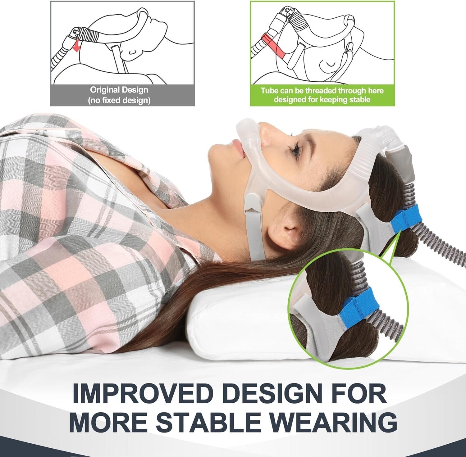 Durable P30i Replacement Set: Universal-Size Nasal Cushion with Magnetic Release