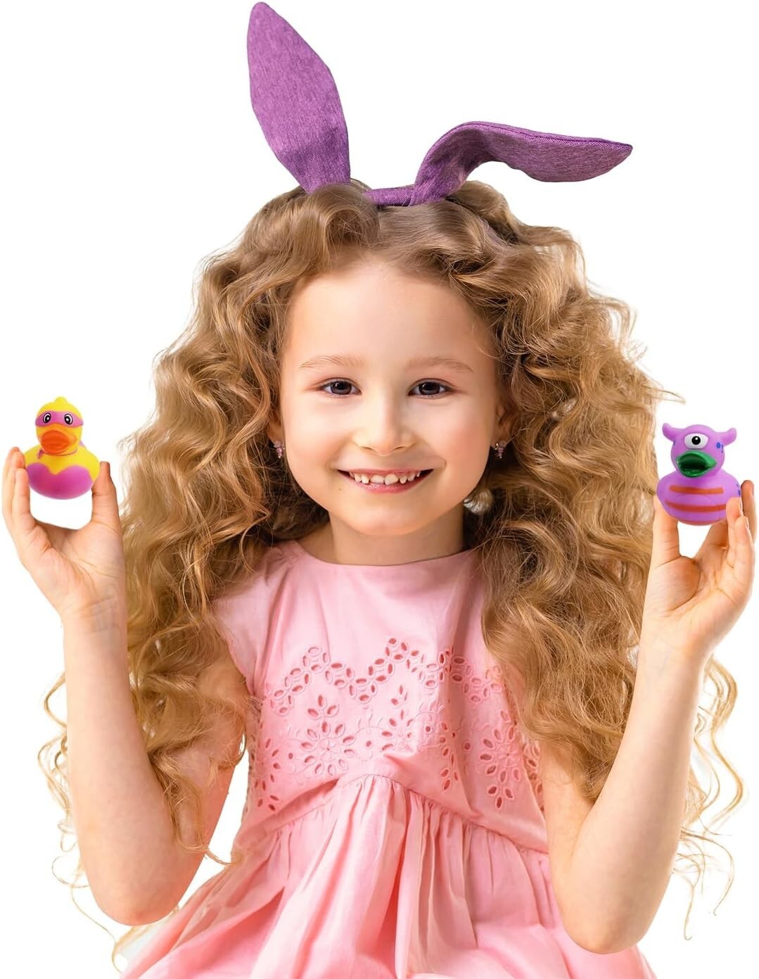 100-Pack Assorted Rubber Ducks - Fun Bath & Pool Toys for Kids and Parties