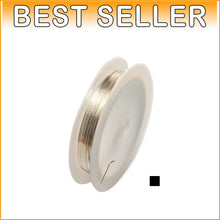 Load image into Gallery viewer, Durable 21 Gauge 925 Sterling Silver Square Wire - Ideal for Jewelry Creations