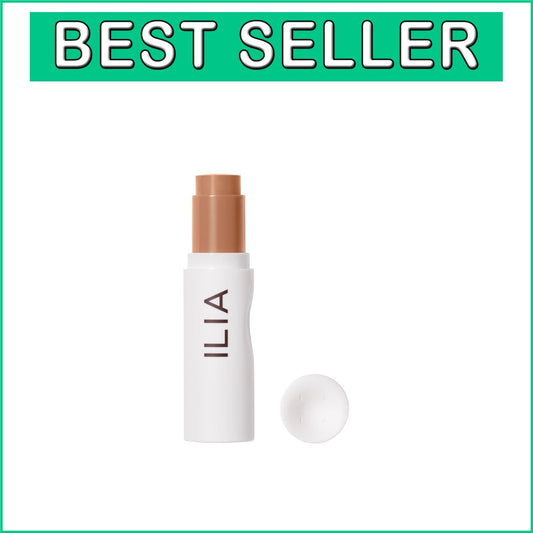 Vegan Complexion Stick - Non-Toxic Foundation & Concealer for Flawless Skin 27W