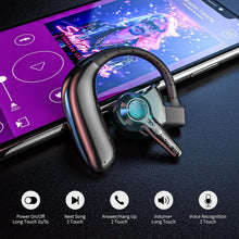Load image into Gallery viewer, Touch Control Bluetooth Headset with 30 Hours Talk Time - Perfect for Truckers