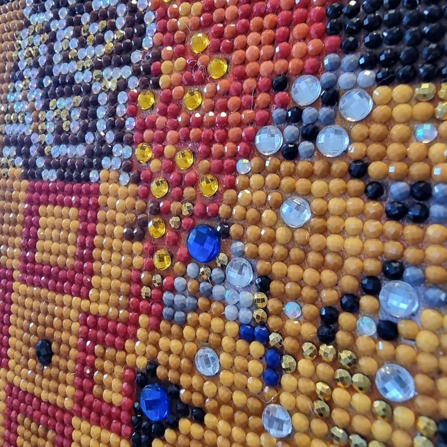 Quality Diamond Painting Kit: Woman in Gold - 36x26 Relaxing Art Experience