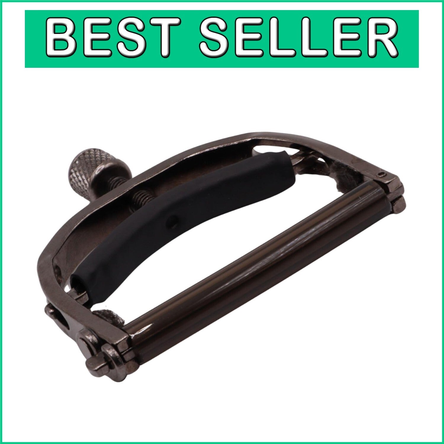 Durable Acoustic Guitar Capo with Felt Lining - Perfect for World-Music Styles