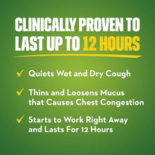 Load image into Gallery viewer, DM 12 Hour Cough &amp; Chest Congestion Relief Tablets - 1200mg Guaifenesin Duo