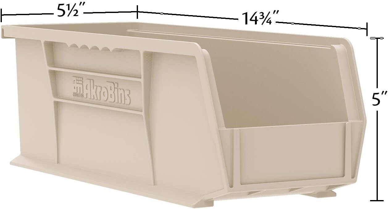 Efficient 12-Pack Plastic Stacking Bins - Yellow Storage Solution for Crafts